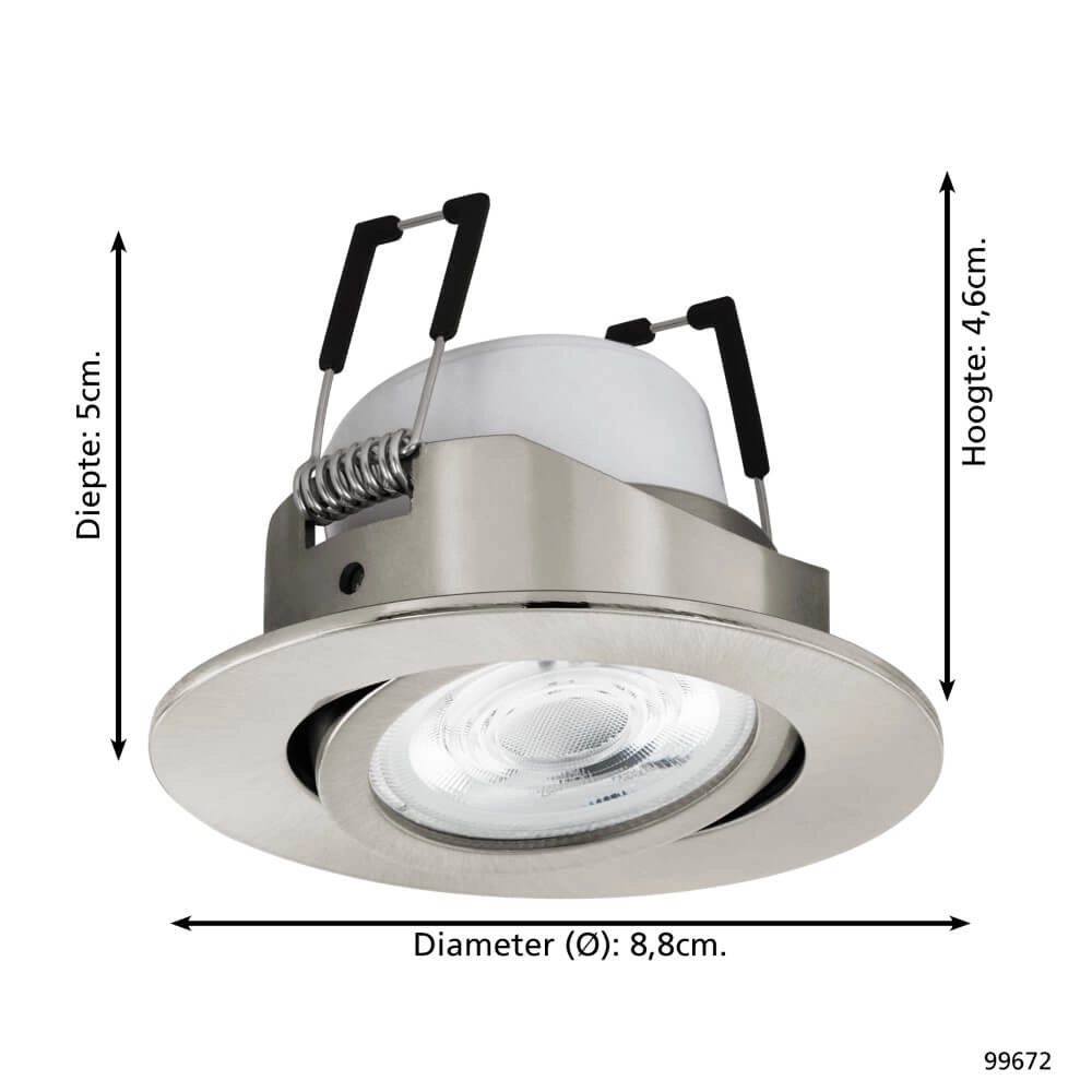 Spot Zigbee Saliceto-Z RVS Eglo 9002759996727