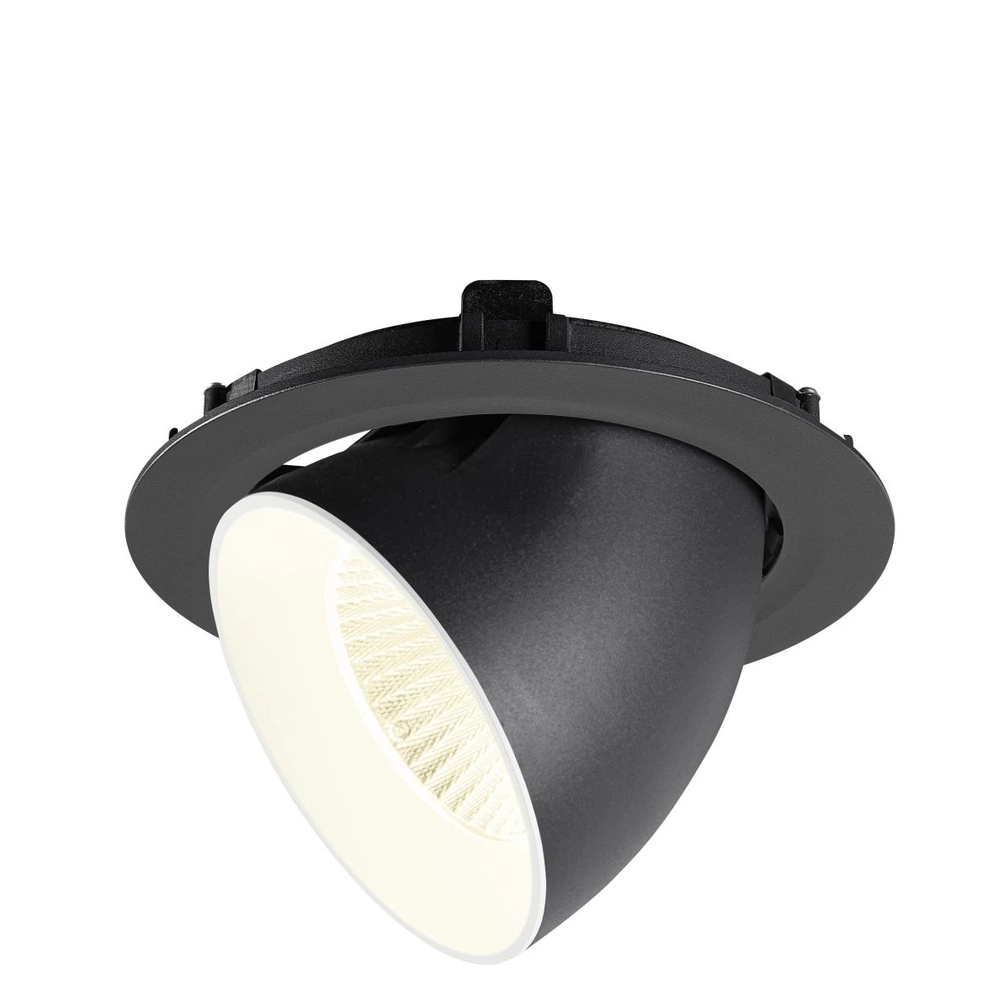 Inbouwspot Numinos Gimble XL zwart/wit 4000K - 20gr SLV 4024163308533