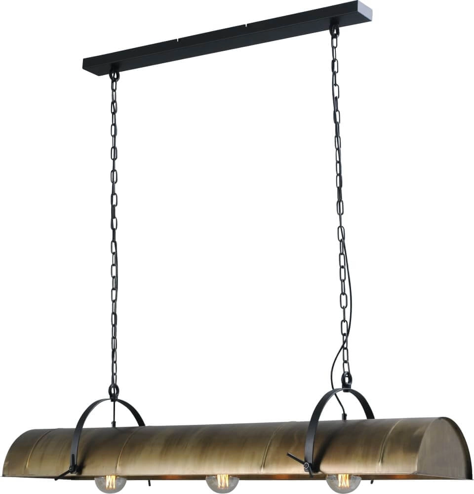 Landelijke hanglamp Petrol 140
