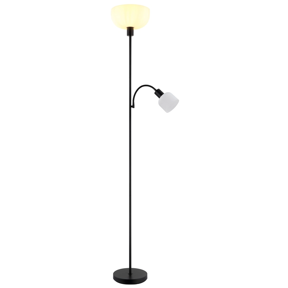 Vloerlamp Hinton zwart Globo 9007371572427