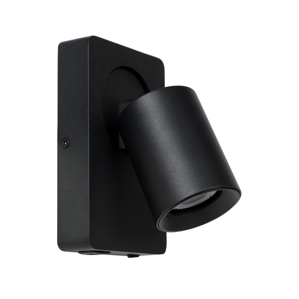 Bedlampje Nigel met USB oplaadpunt zwart