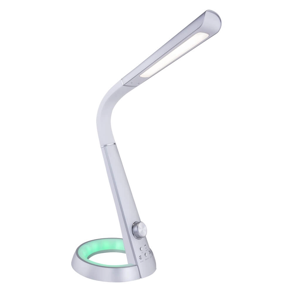 Bureaulamp Mitti zilvergrijs Globo 9007371384716