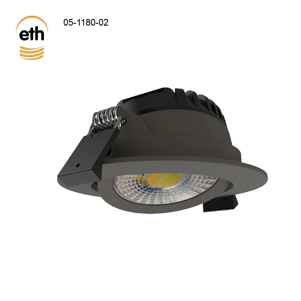 Led inbouwspot Ronin IP44 - anodic brown ETH 8720195311188