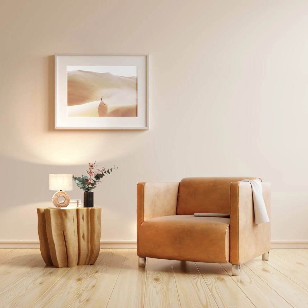 Schemerlamp Hanke met keramieken voet Fischer & Honsel 4003694506090