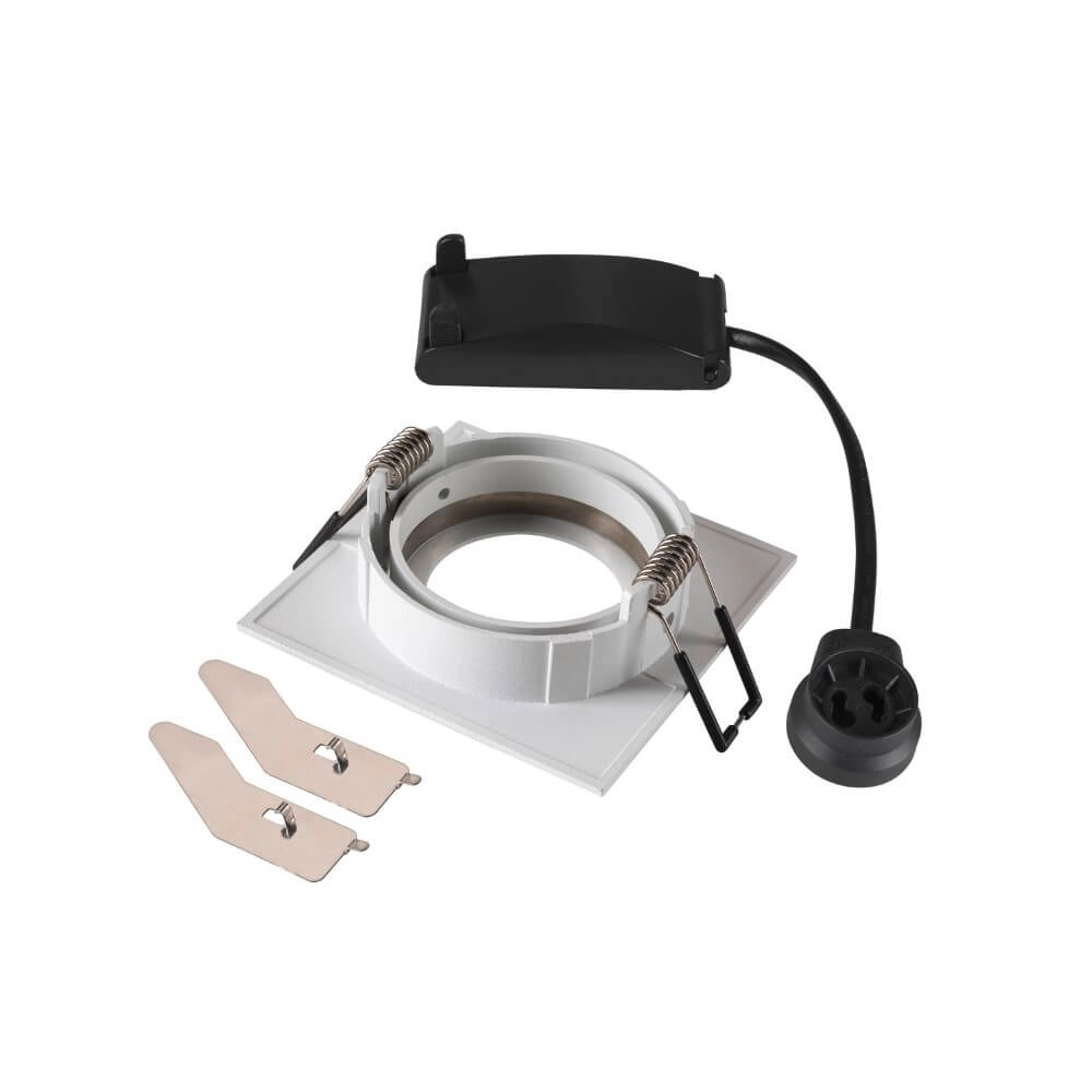 Inbouwspot New Tria 68 vierkant - wit - GU10 SLV 4024163276184