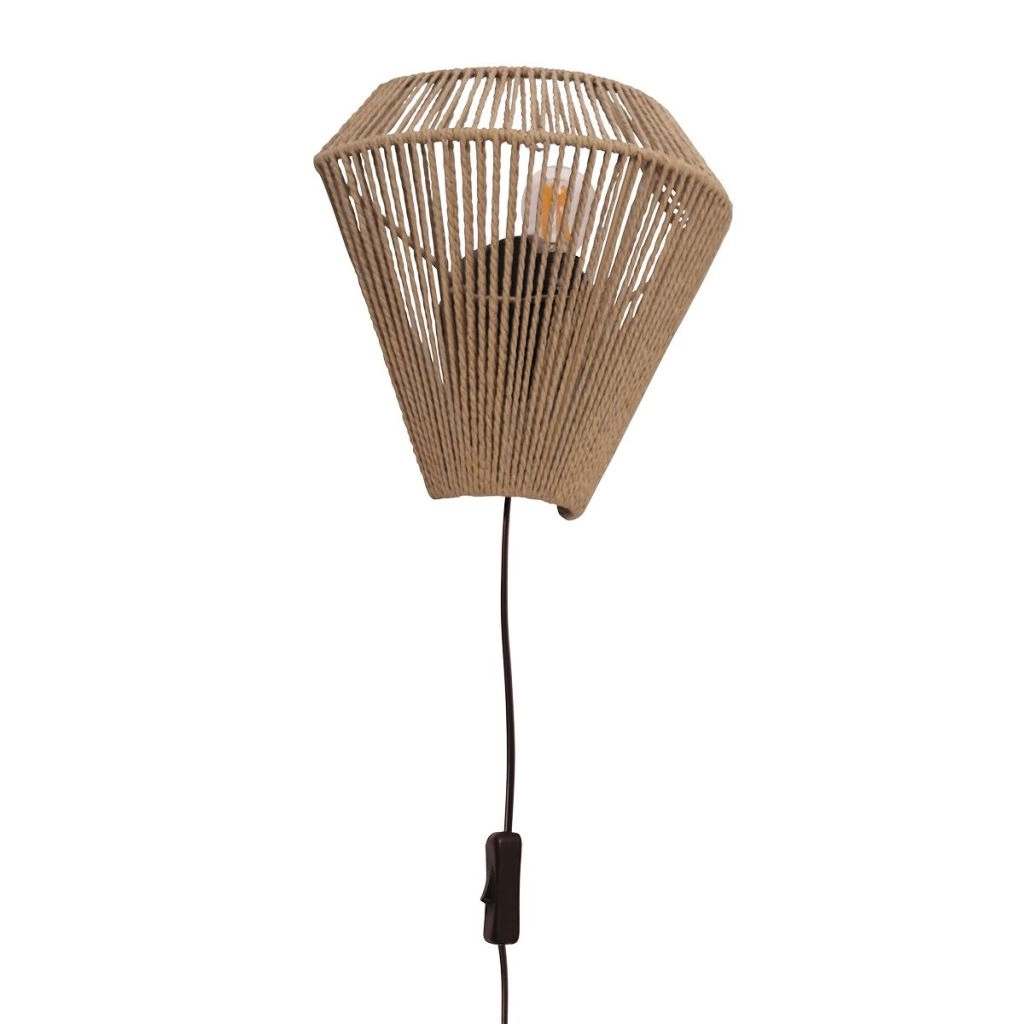 Rotan wandlamp Ropex rotan Steinhauer 8712746181814