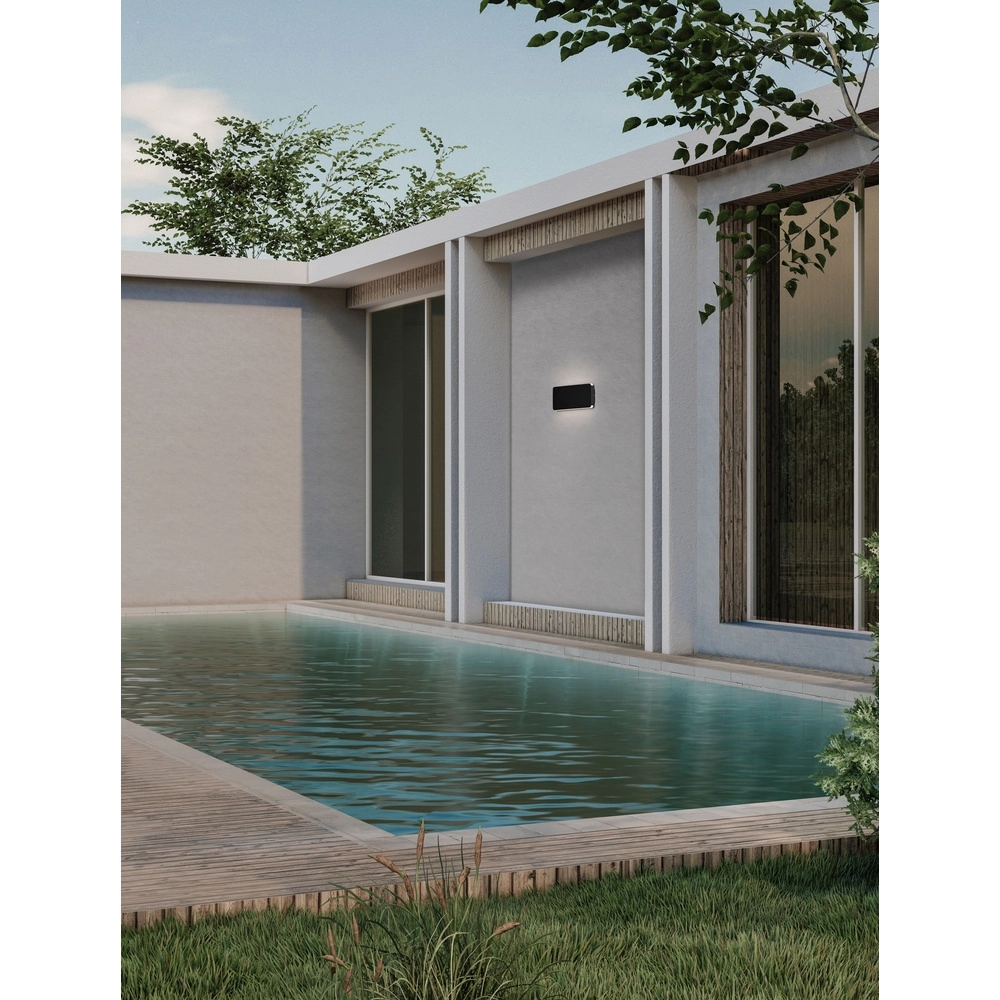 Zwarte wandlamp Artu design Lyora 5212017476494