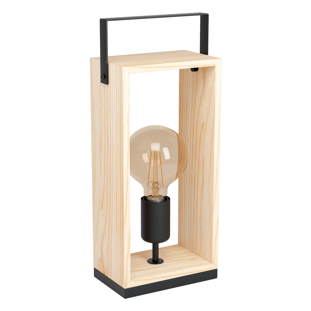 Houten tafellamp Famborough Houten tafellamp Famborough