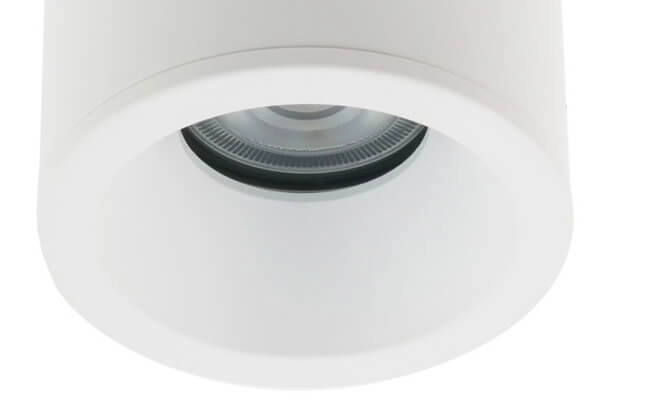 Witte opbouwspot Alpha IP54 Lyora 5903139836296