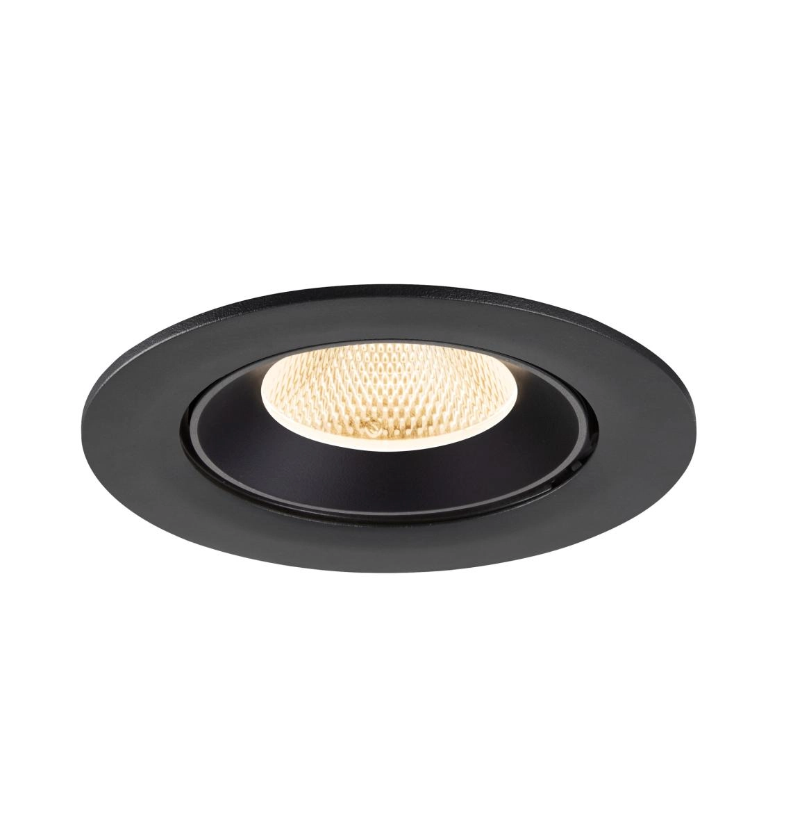 Inbouwspot Numinos Gimble L zwart 2700K - 20gr SLV 4024163310512