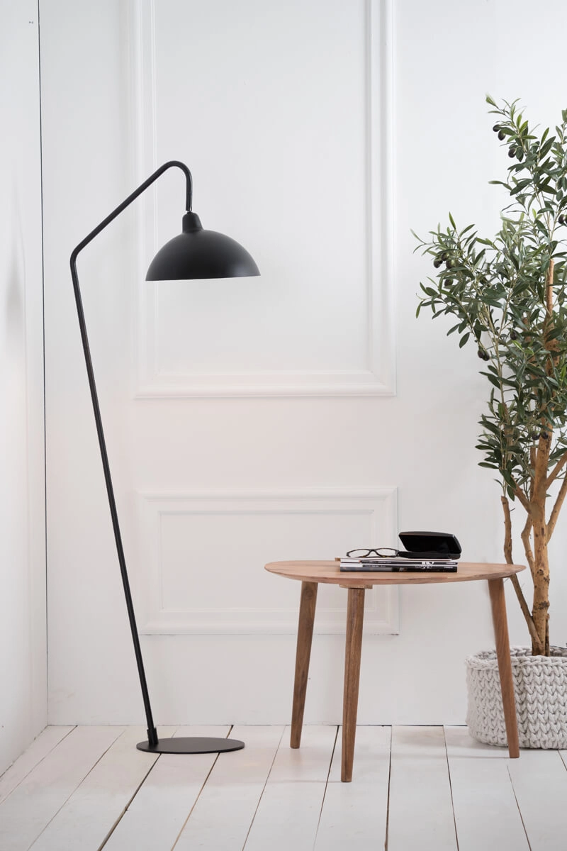 Zwarte vloerlamp Orion 150cm