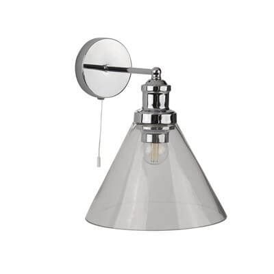 Wandlamp Pyramid chroom Searchlight 5053423132204