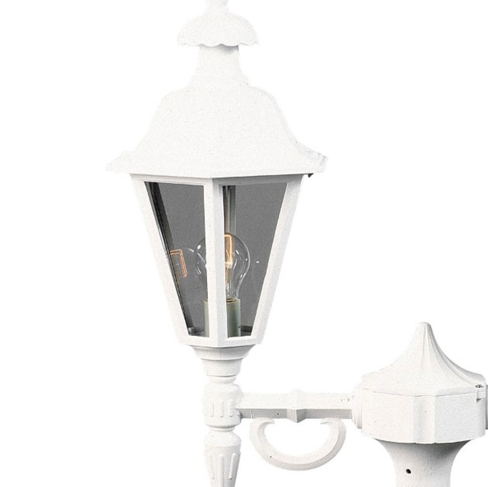 Klassieke lantaarnkap Pallas 2-lichts wit KonstSmide 7318305272507