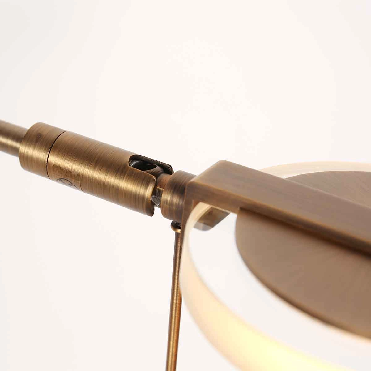 Leeslamp 2-lichts Turound design brons Steinhauer 8712746170993