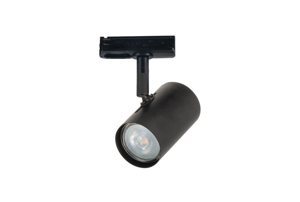 1-fase zwarte railspot Cilinder GU10 1-fase zwarte railspot Cilinder GU10