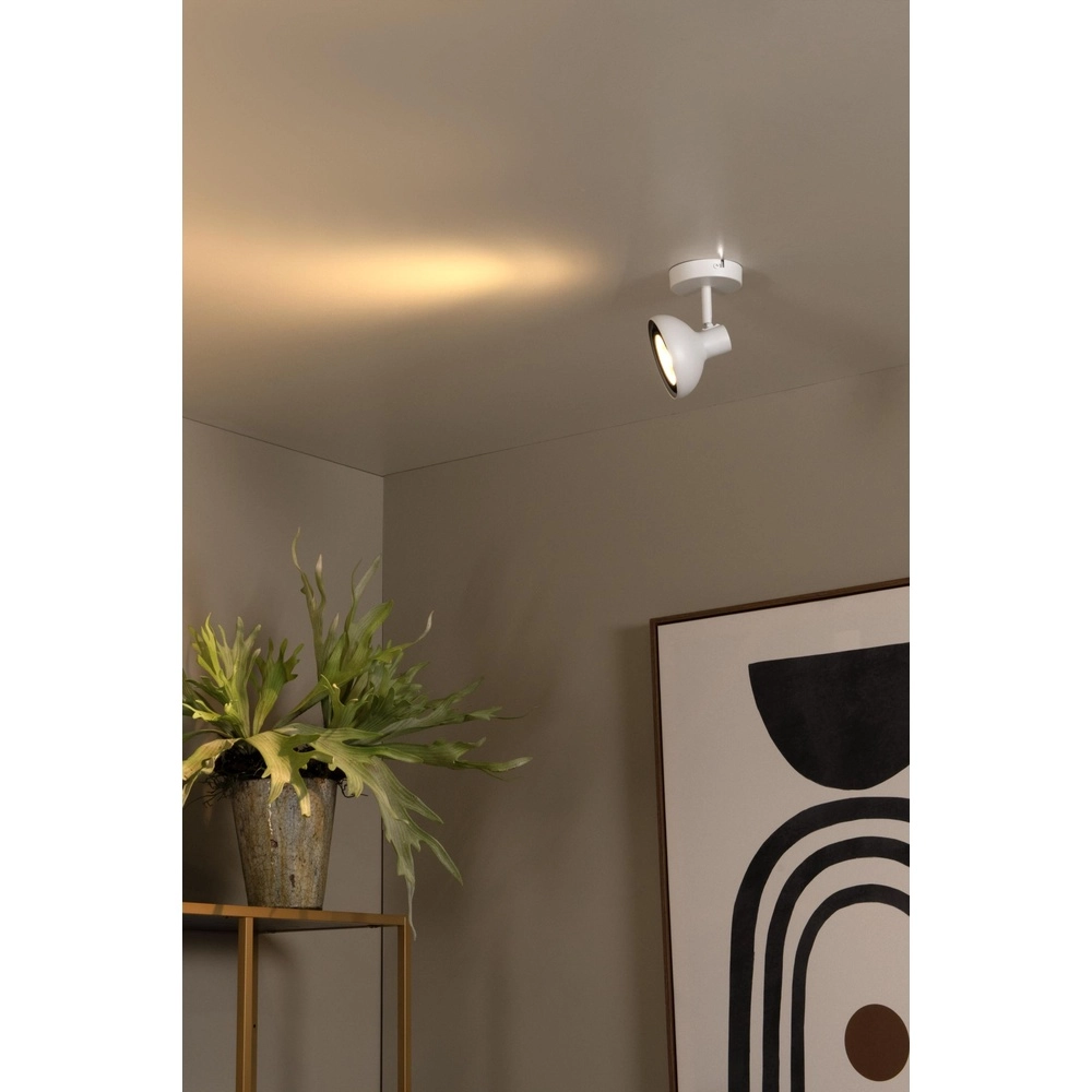 Plafondlamp Sensas wit design GU10 ES111 Lucide 5411212303172