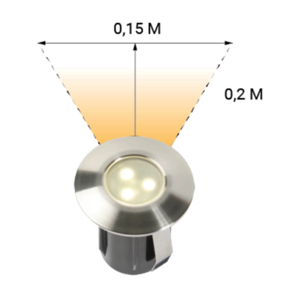 Birch 12V Inbouwspotje GardenLights 5907800859201