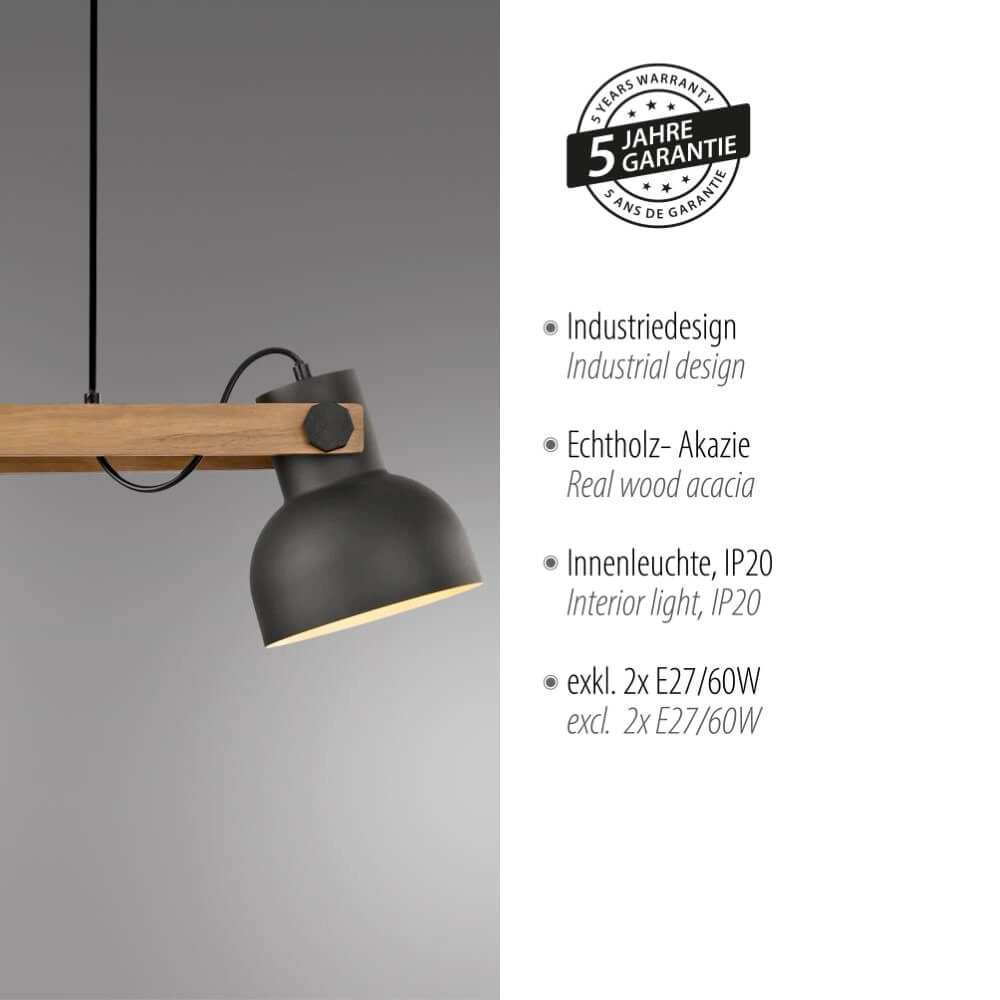 Hanglamp Cup 2.0 2-lichts Just Light 4043689000660