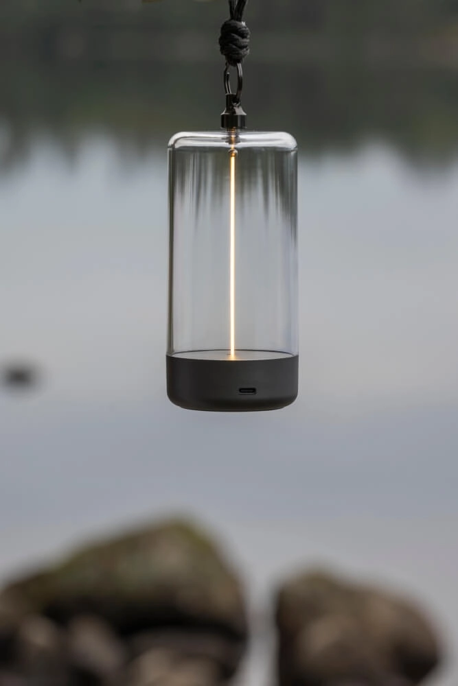 Oplaadbare lamp Edison XS antraciet KonstSmide 7318307849370