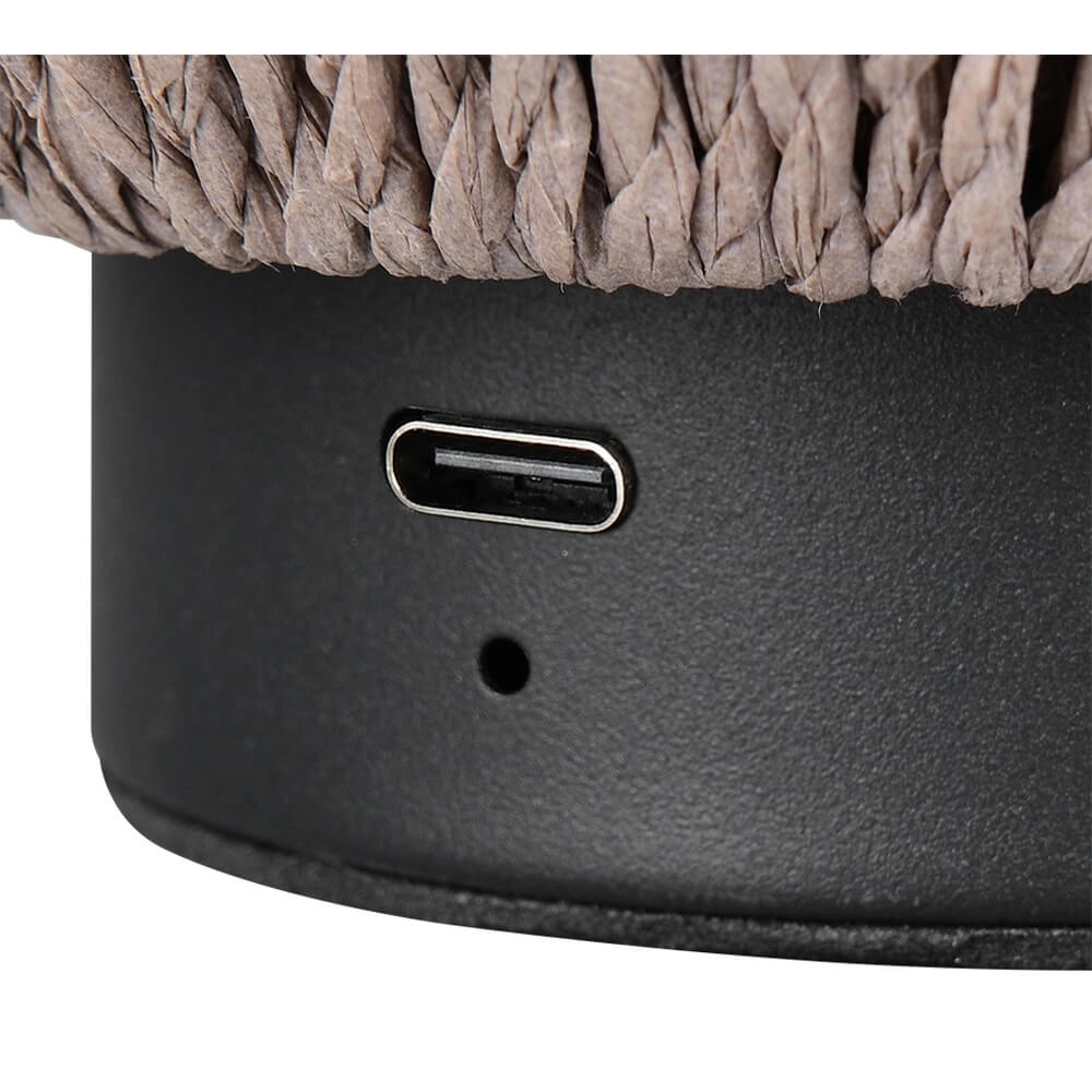 Rotan tafellamp Lira oplaadbaar Trio 4017807643169