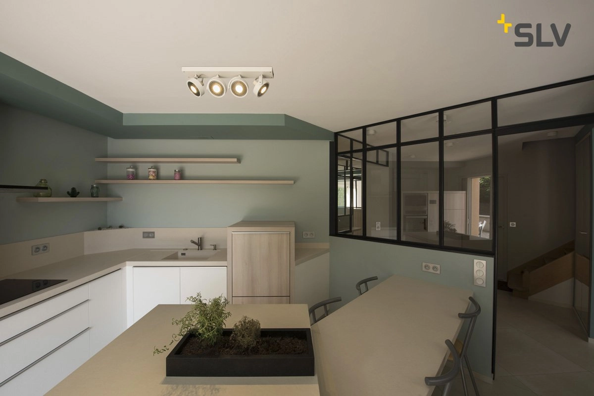Plafondspot Kalu 4-lichts wit SLV 4024163222426