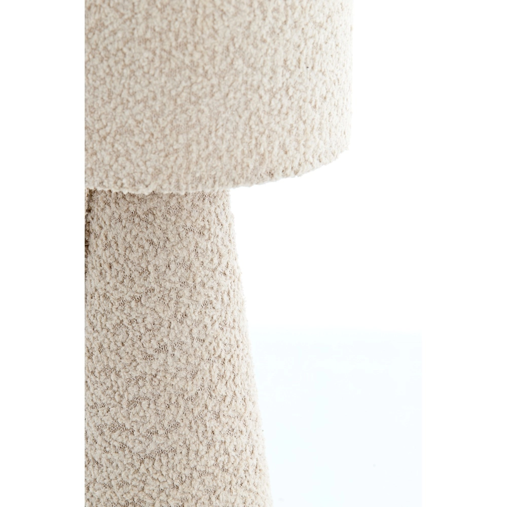 Boucle schemerlamp Micky 58cm - zand Light & Living 8717807761127