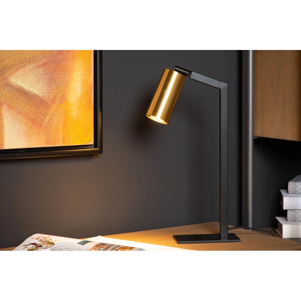 Zwarte bureaulamp Sybil design Lucide 5411212451781