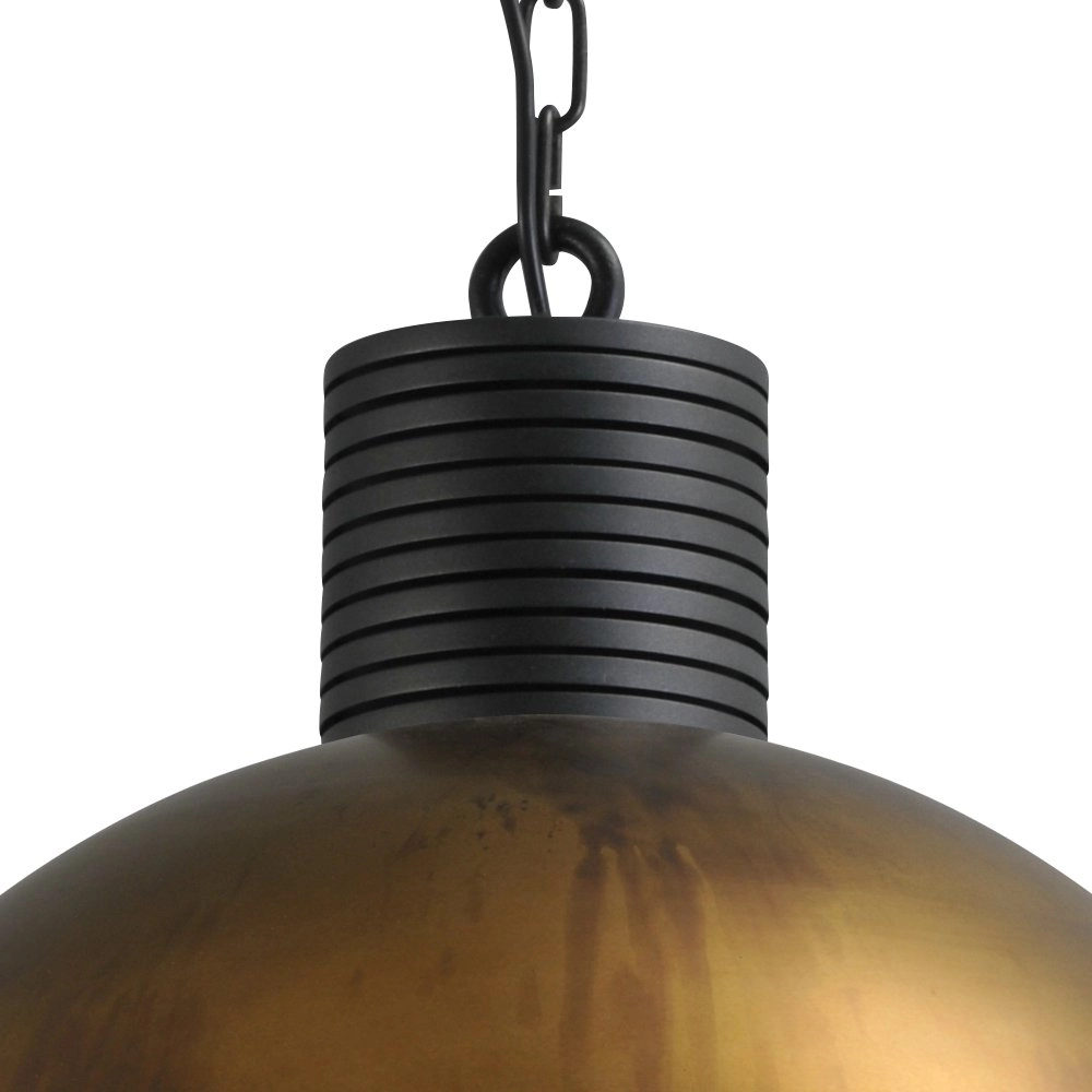 Stoere industrie hanglamp Industria 50 bronsbruin Masterlight 8718121152226