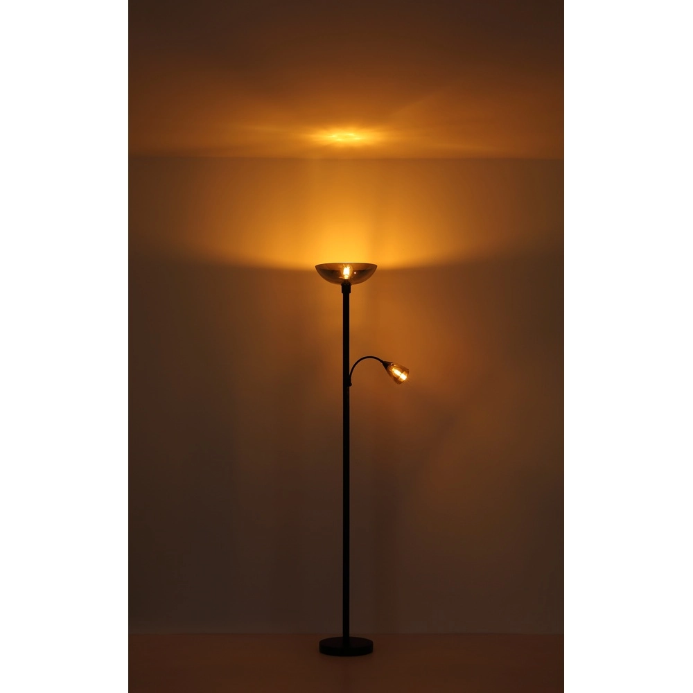 Vloerlamp Blade zwart Globo 9007371451951