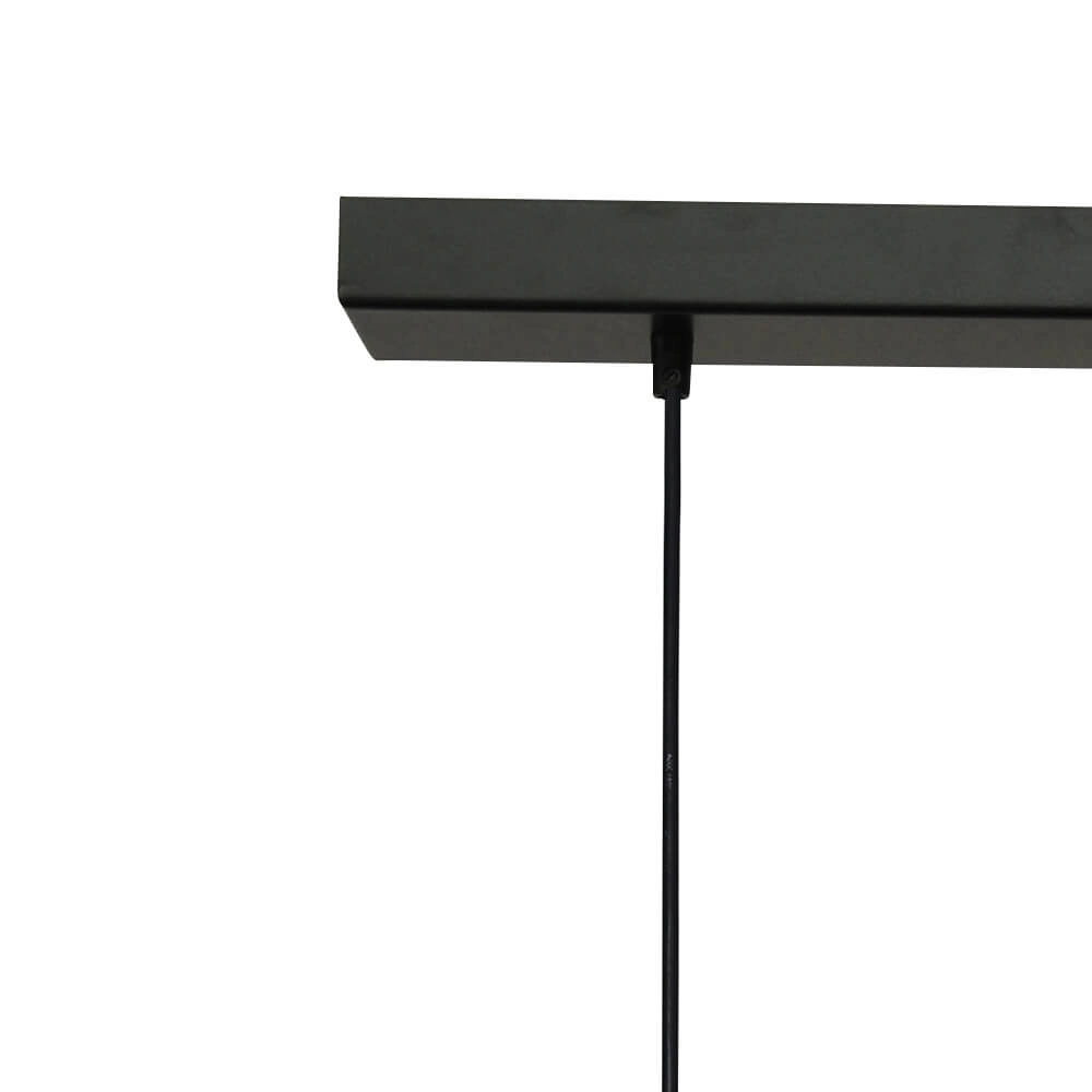 Glazen hanglamp Lava 3x helder glas Ø 24cm Masterlight 8718121286068