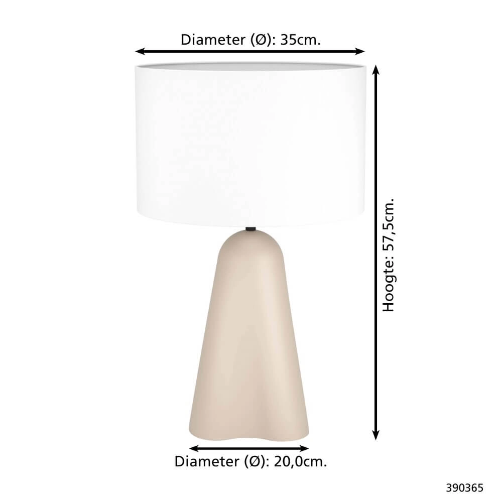 Design tafellampje Tolleric creme Stars of Light 9008606274376