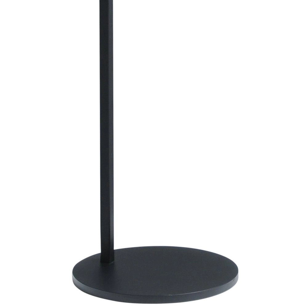Zwarte vloerlamp Bounce met gouden spot Masterlight 8718121225005