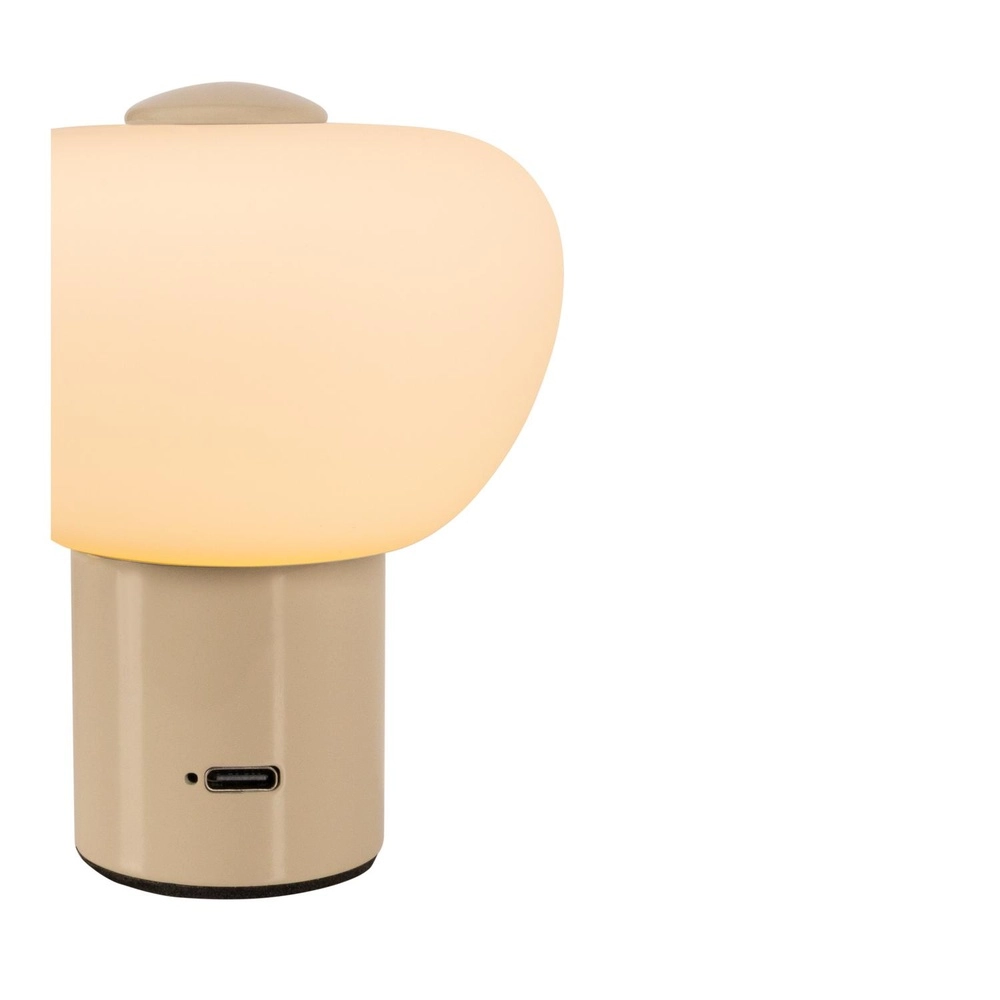 Tafellamp oplaadbaar Gustav zand bruin Lucide 5411212442086