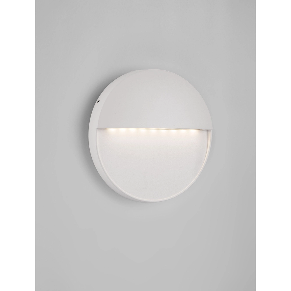 Ronde wandlamp Rodix wit Lyora 5212017478900