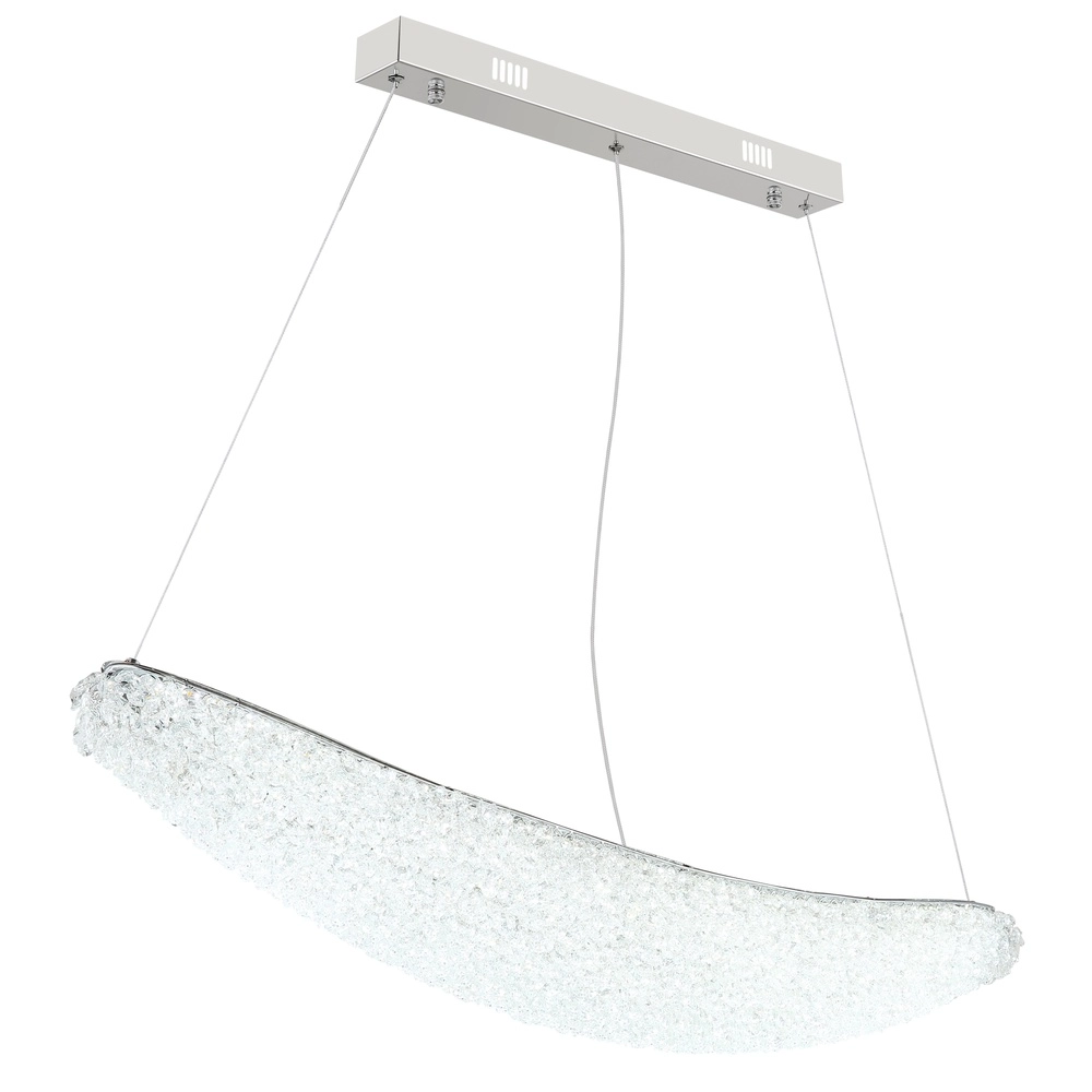Hanglamp Kristalla chroom Globo 9007371566785