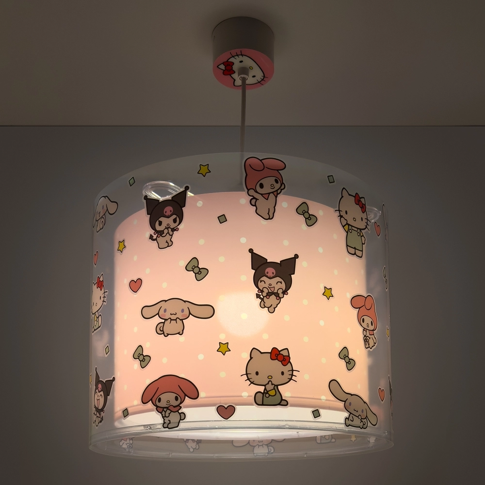 Hanglamp Hello Kitty & Friends roze Dalber 8420406412528