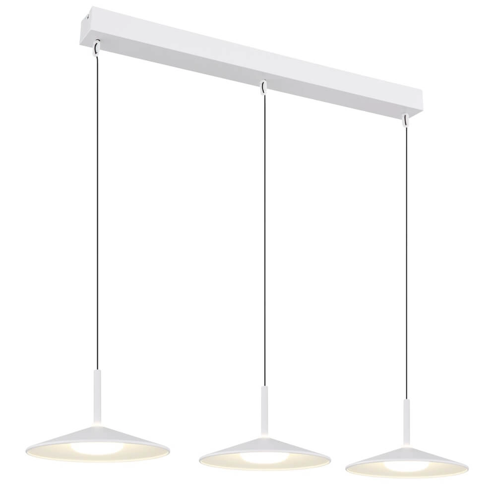Design hanglamp Lampone 3-lichts wit