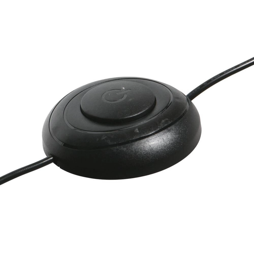 Design booglamp Ringlux zwart met goud Steinhauer 8712746177398