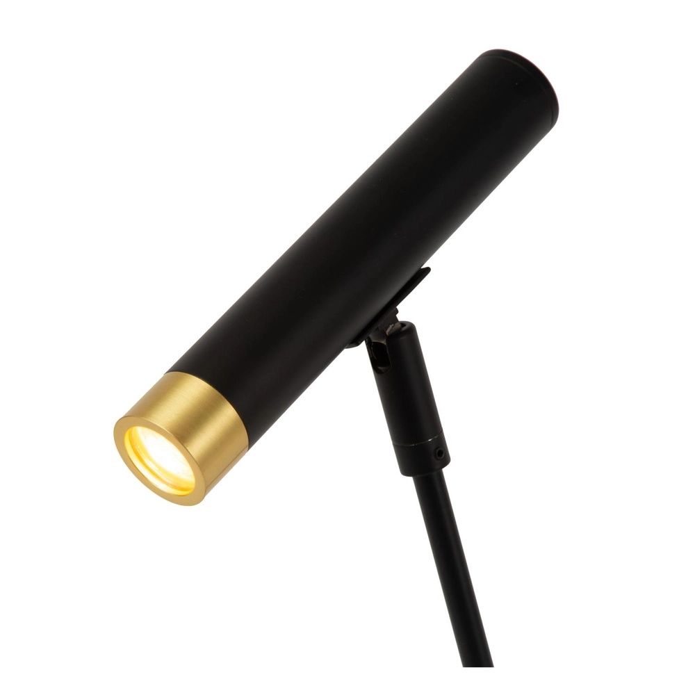 Bureaulamp Alec design zwart Lucide 5411212031969