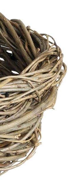 Grondspot Nest met wilgenhout Franssen 8033239599092