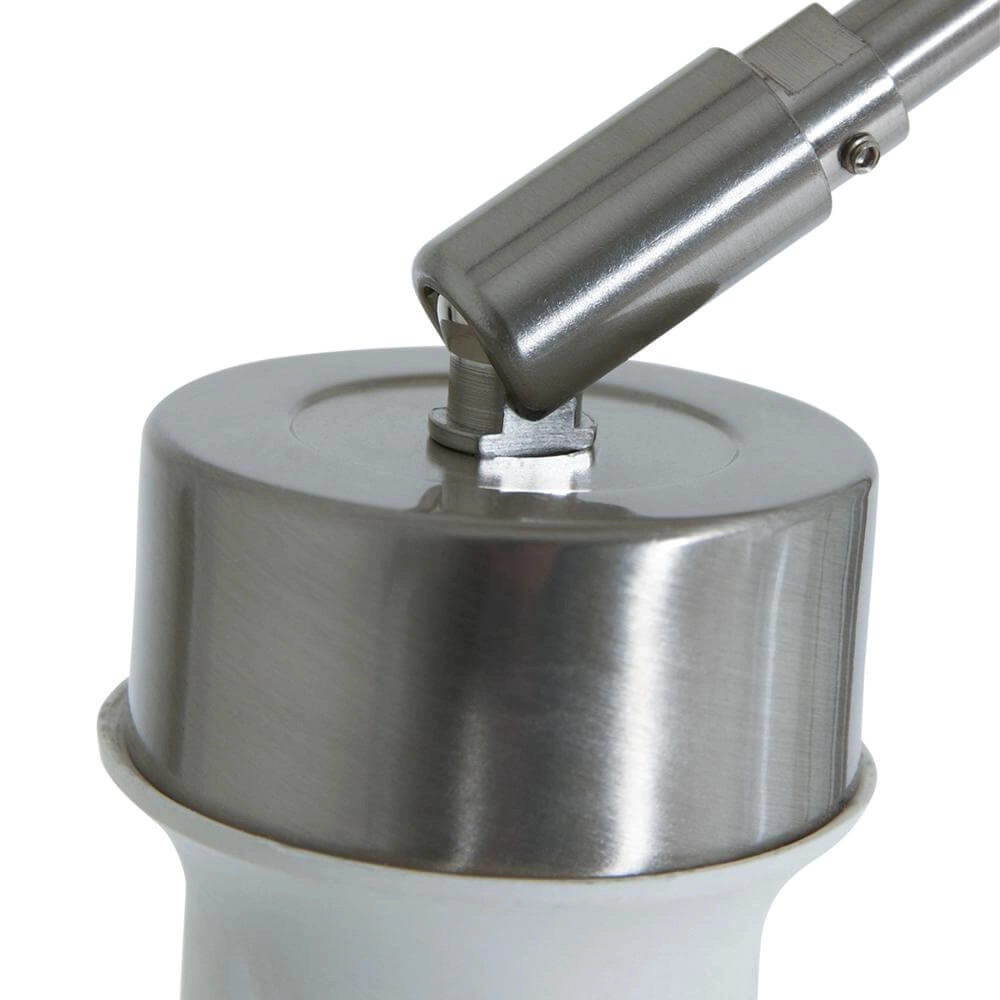 Vloerlamp Prestige Chic metaal met zwarte kap Steinhauer 8712746175592