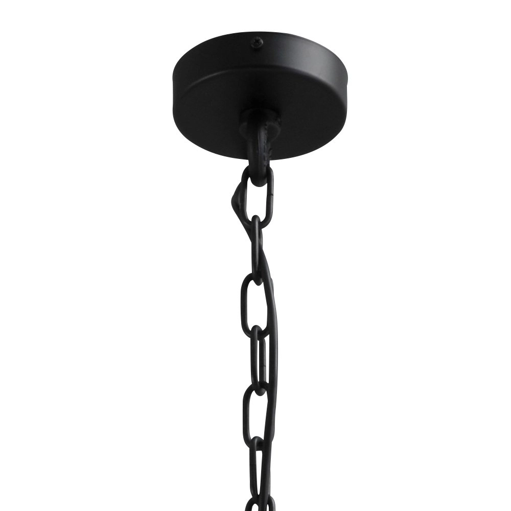 Roodkoperen industrie hanglamp Industria 44 44cm roodkoper met zwart Masterlight 8718121237428