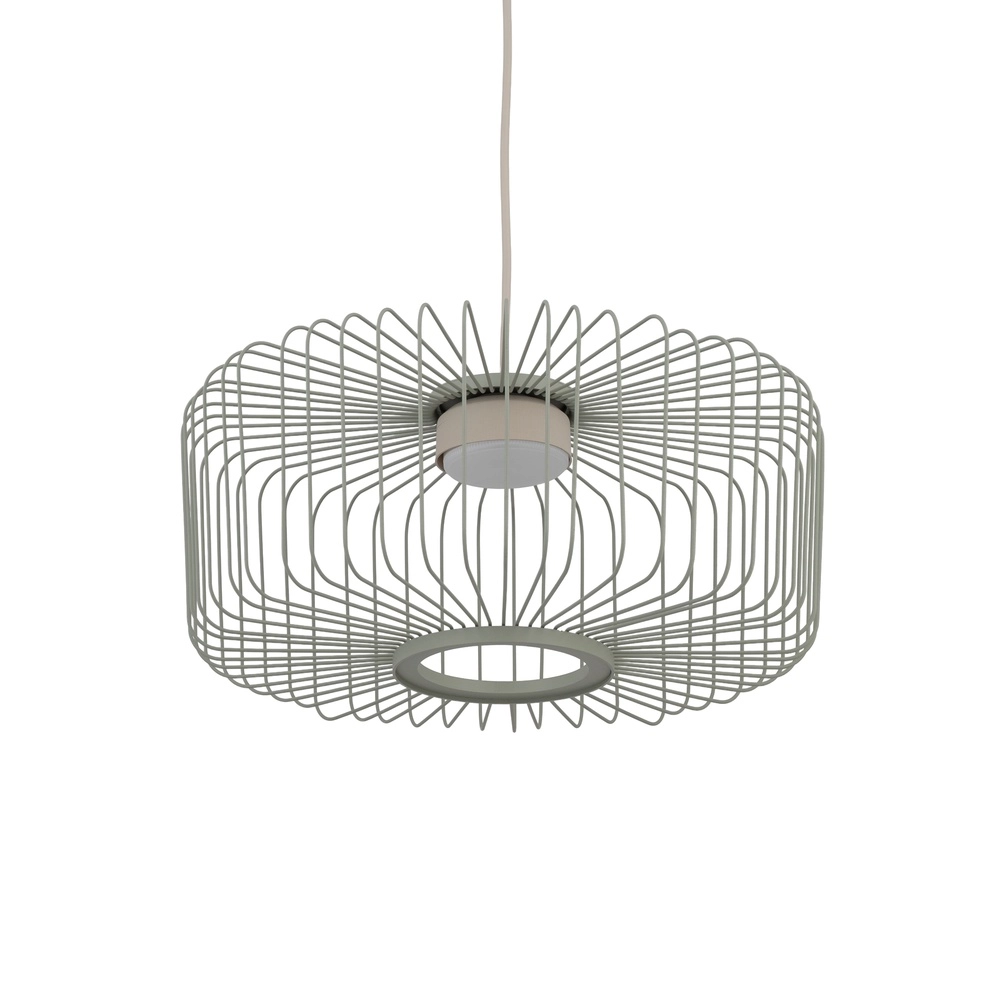 Kooilamp Kenai saliegroen Ø 38cm
