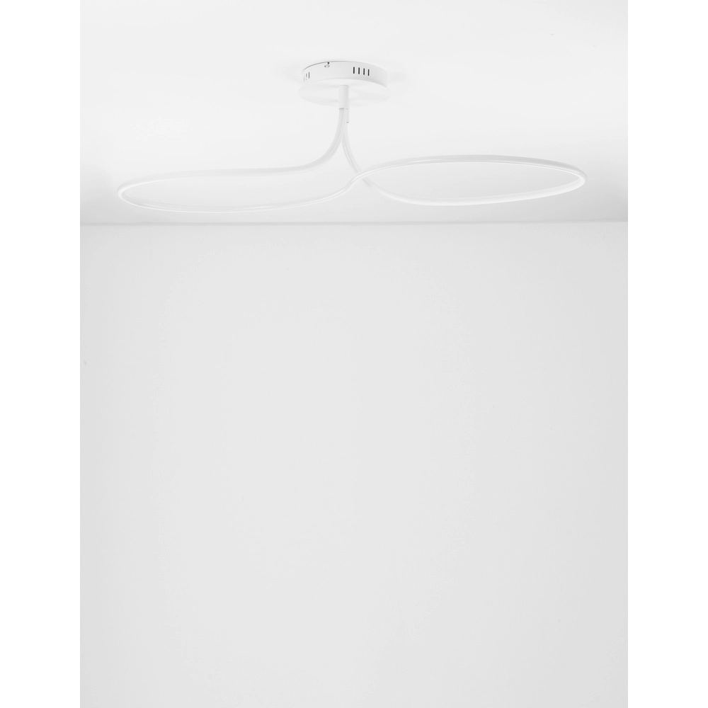 Plafondlamp Fungo krul wit Lyora 5212017419897