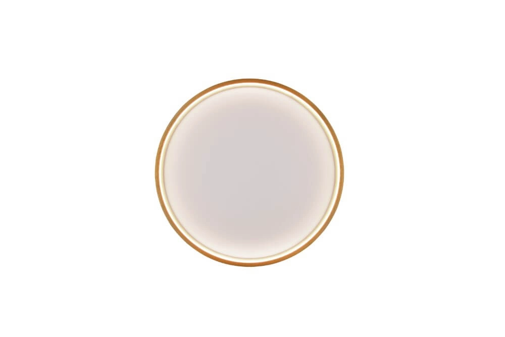 Wit met goude plafonniere Doha Trio 4017807575019