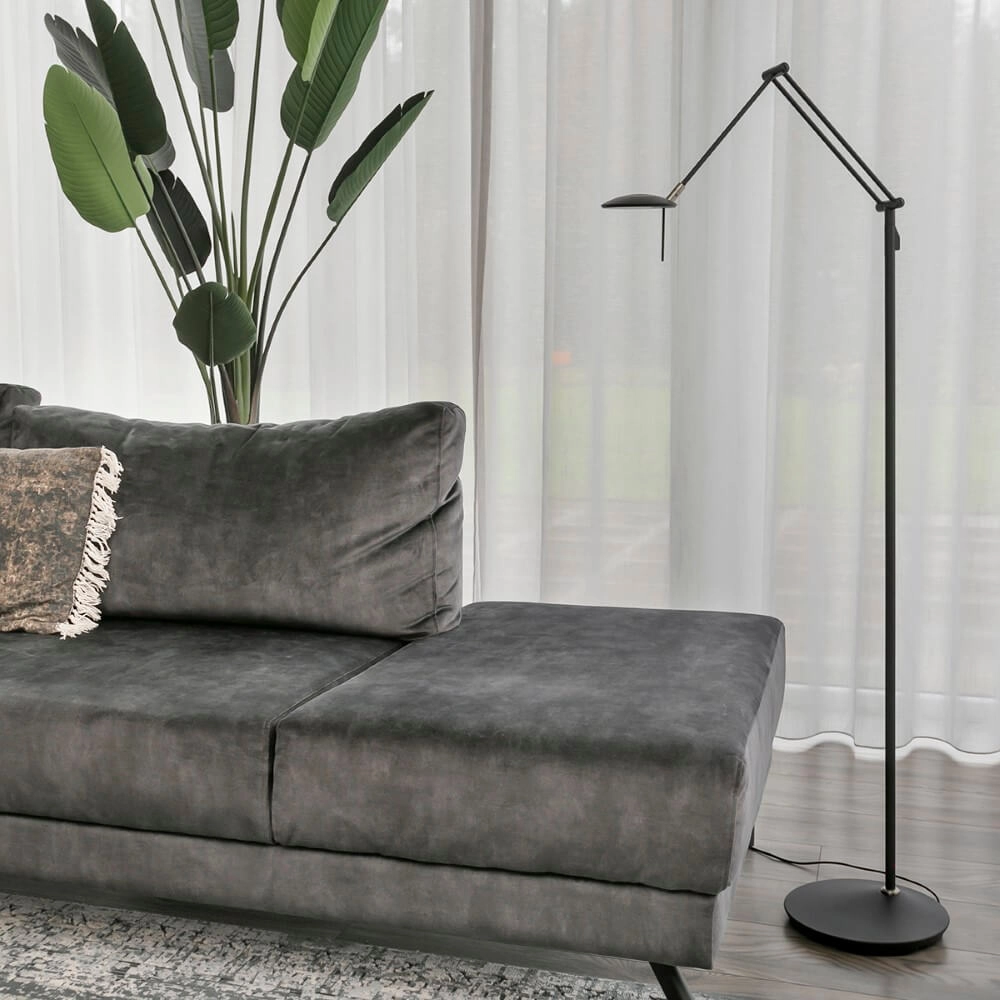 Zwarte leeslamp Zodiac LED Steinhauer 8712746127270