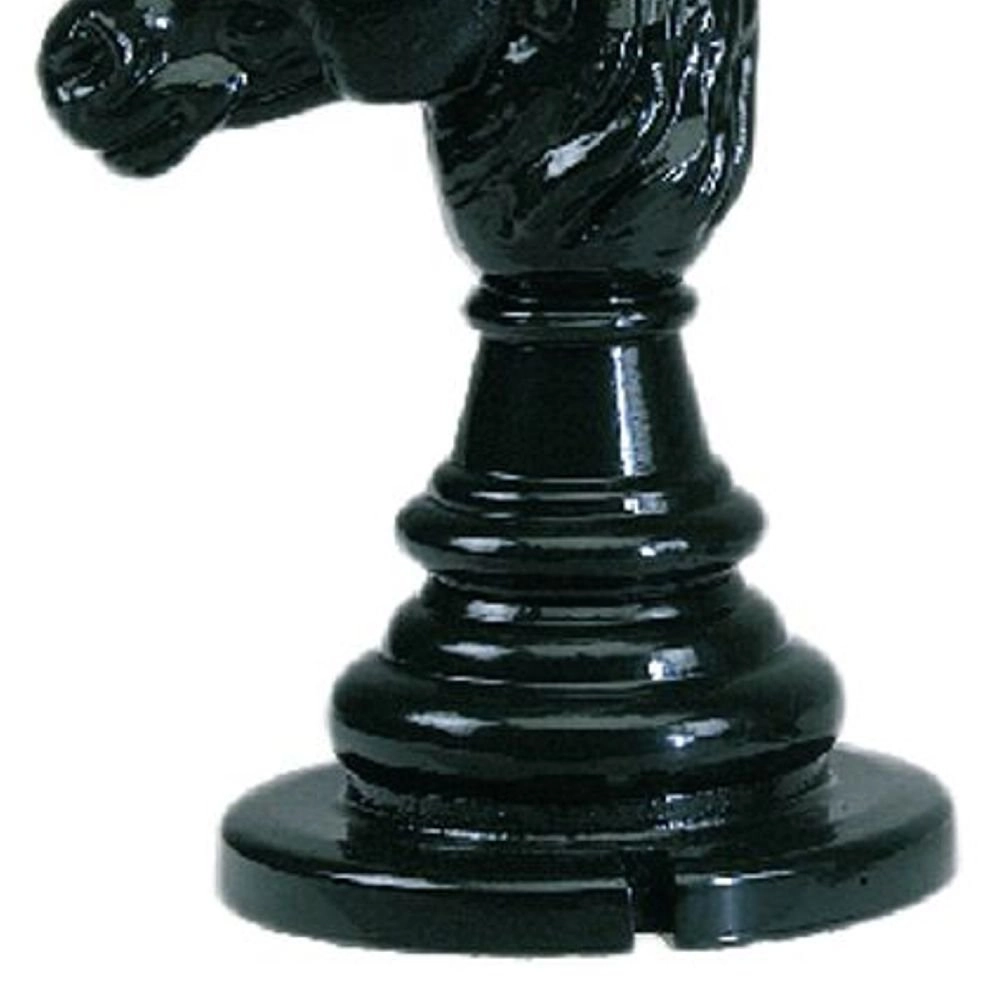 Nostalgische Paard sokkel Horse zwart KS Verlichting 8714732594745