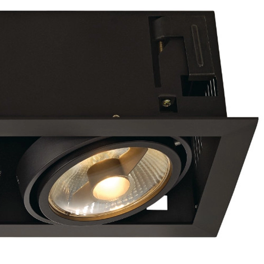 Inbouwspot Kadux 2 ES111 19,5cm zwart SLV 4024163151566