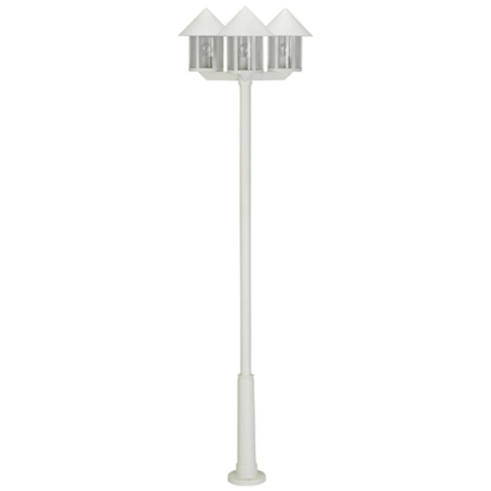 Staande lamp met 3 lampen Toit 220cm - wit