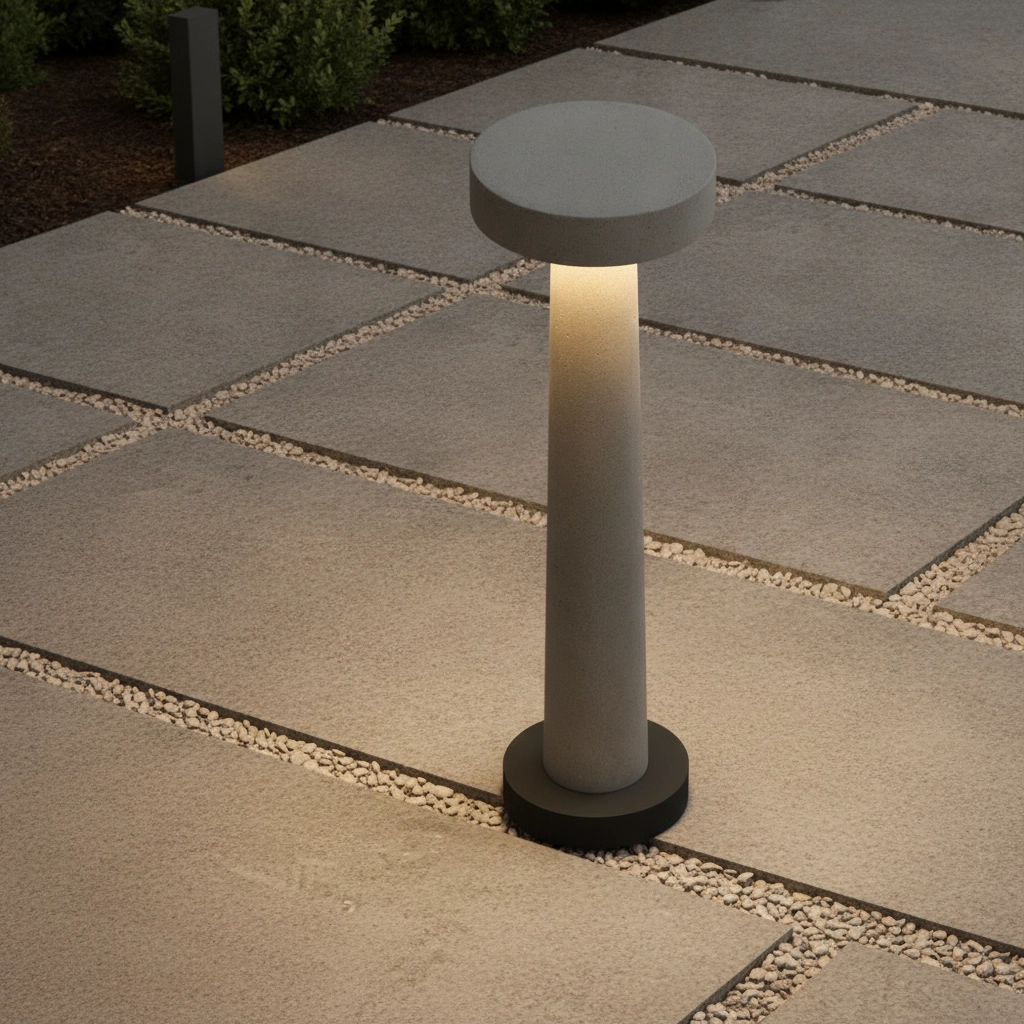 Tuinlamp Cram zand bruin 50cm
